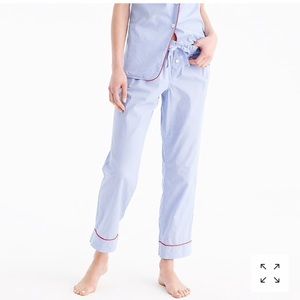 J Crew Tipped pajama pant